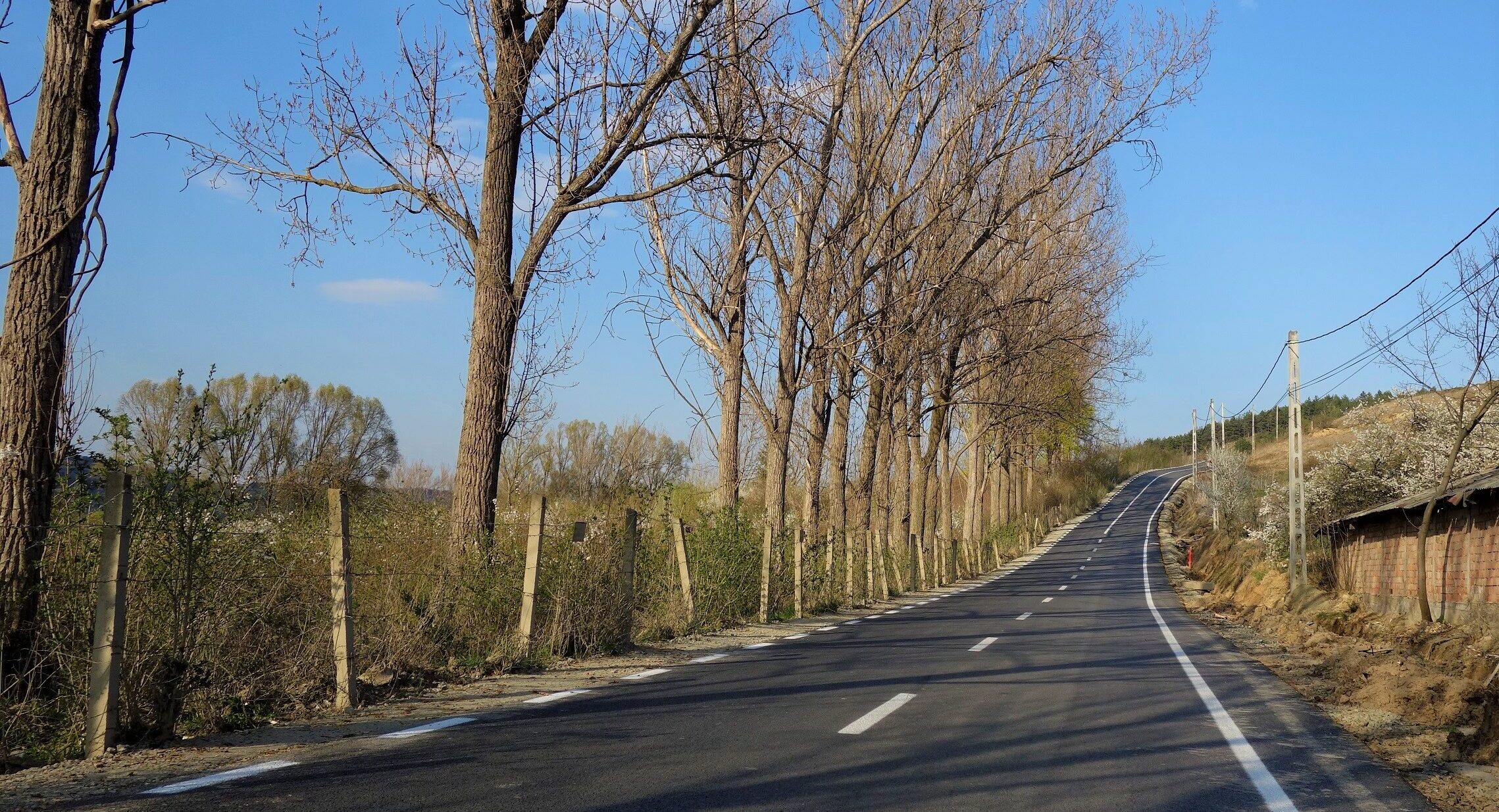 Repairs of modernized and unmodernized roads in Floresti commune