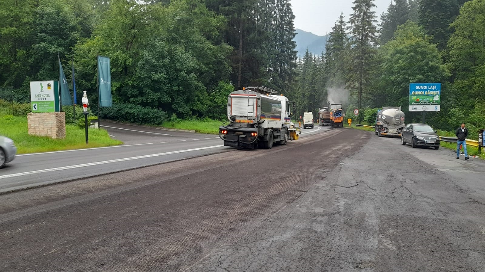 Start lucrări de frezare asfalt, la Brașov!